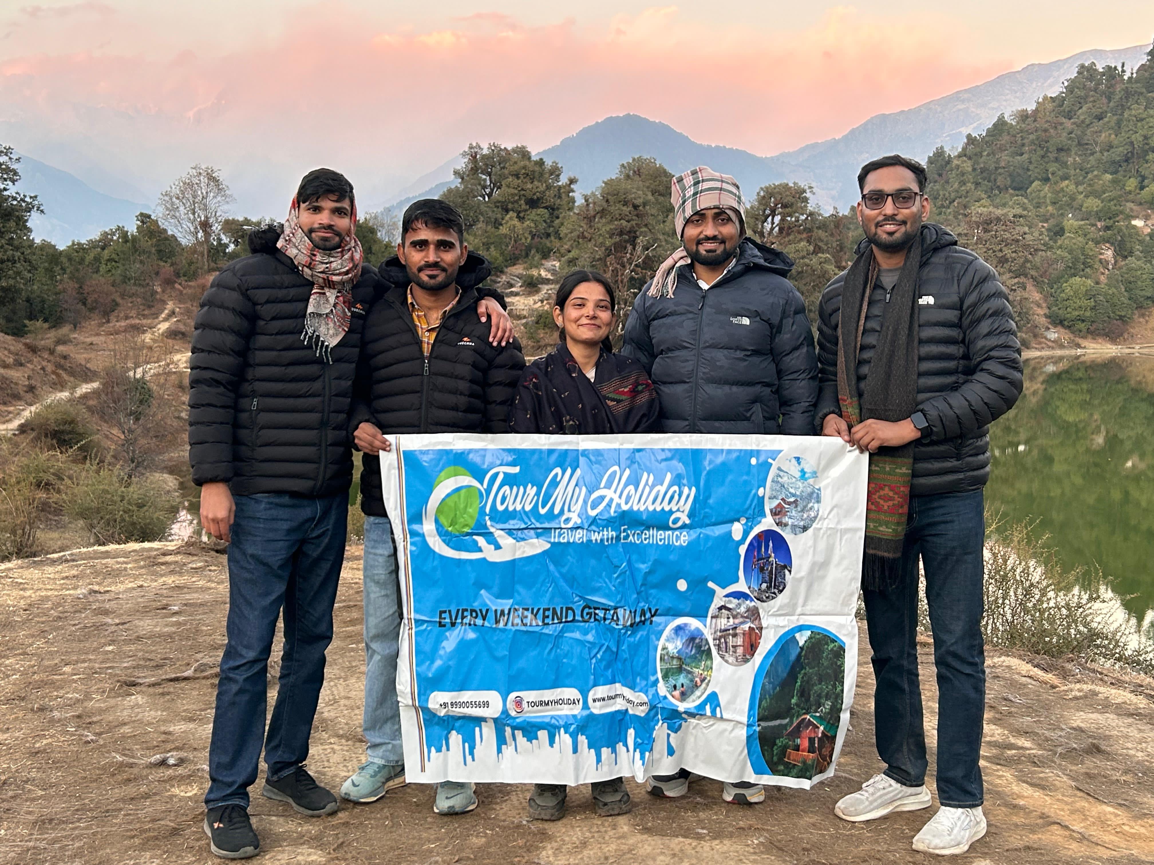 Scenic view of Chopta